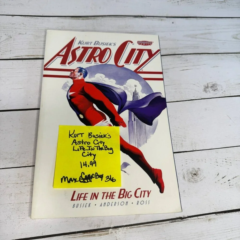 Astro‎ City Life in the Big City Kurt Busiek Brent Anderson Alex Ross Comic TPB